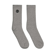 Load image into Gallery viewer, Embroidered Socks | Grey
