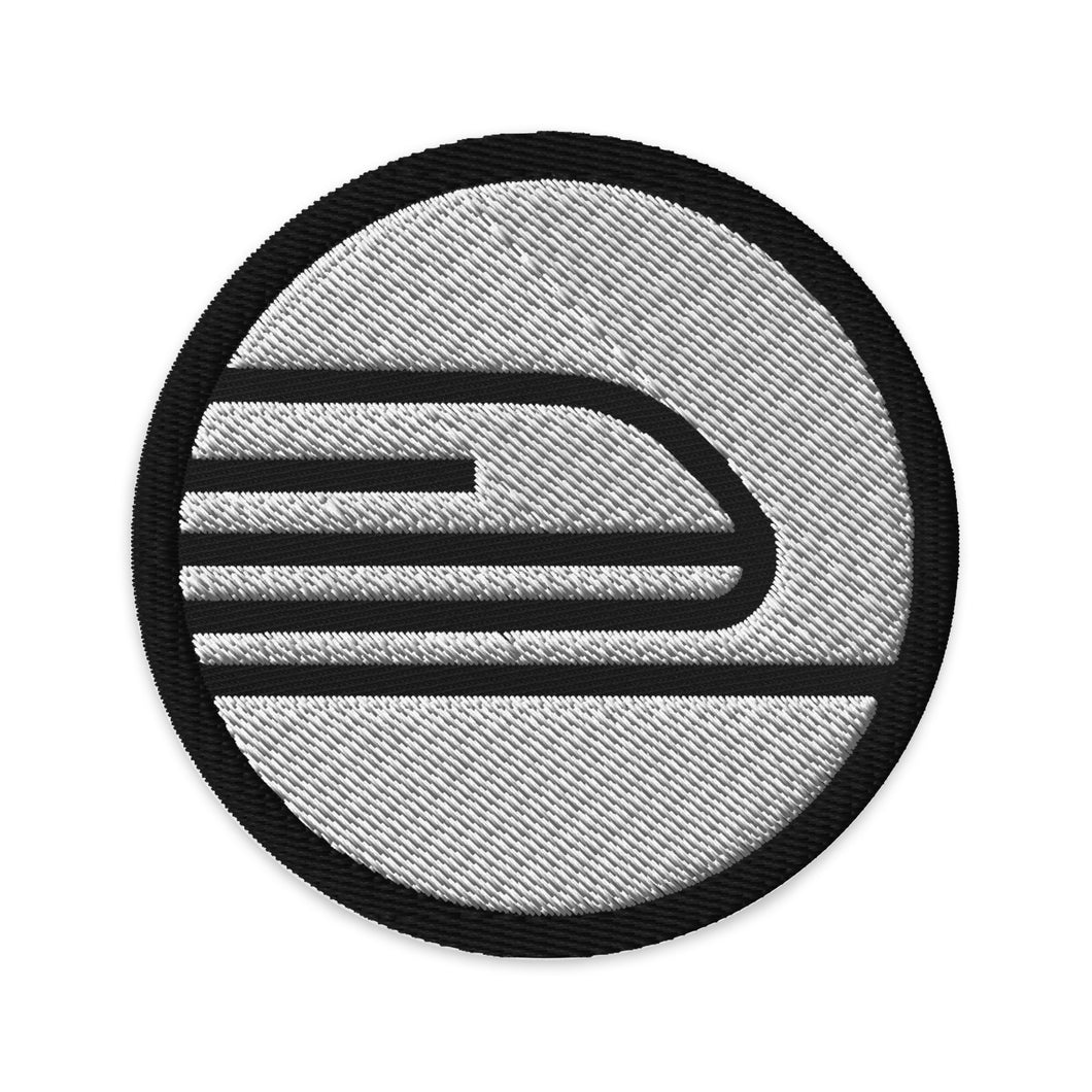 Embroidered Patch | White