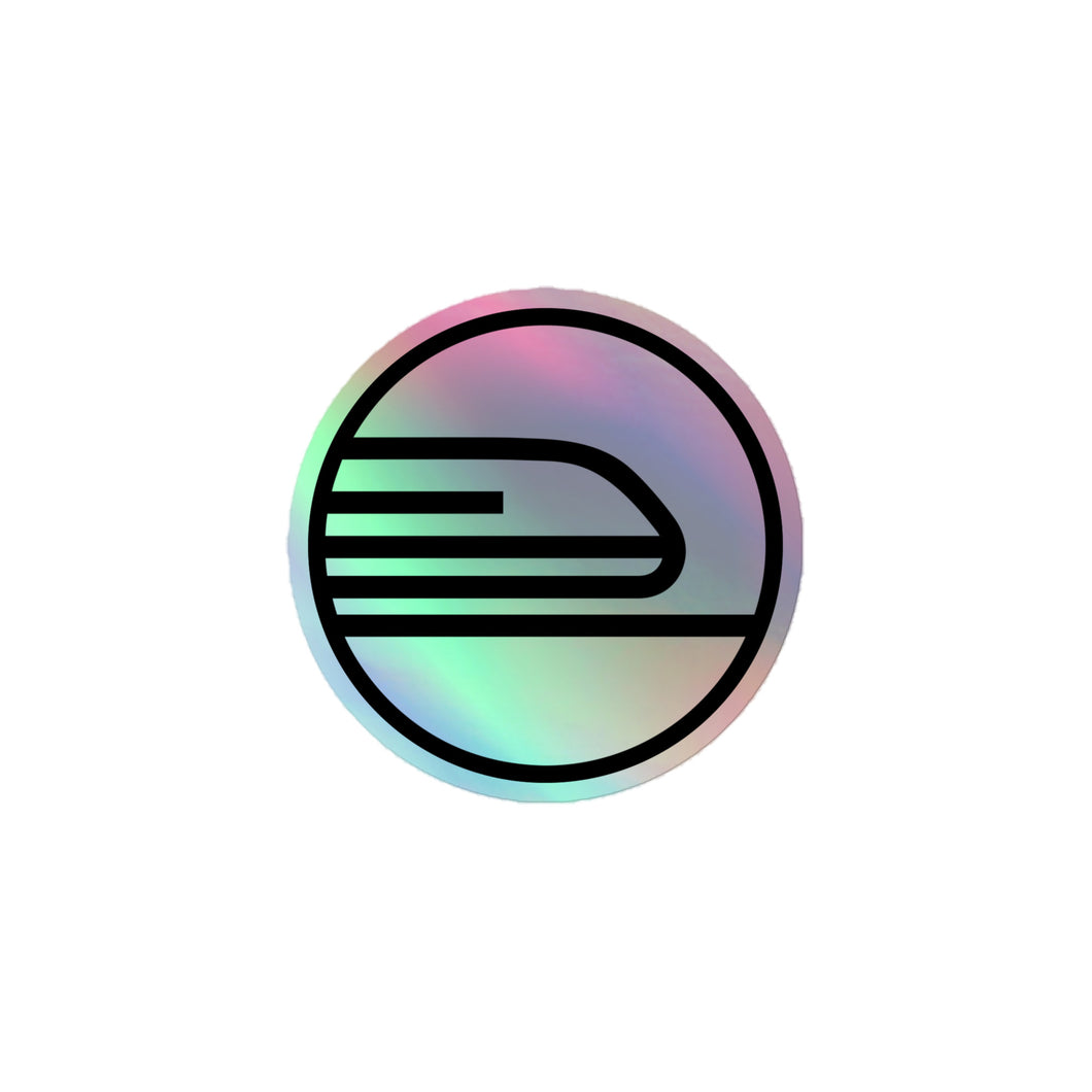 Holographic Sticker | White