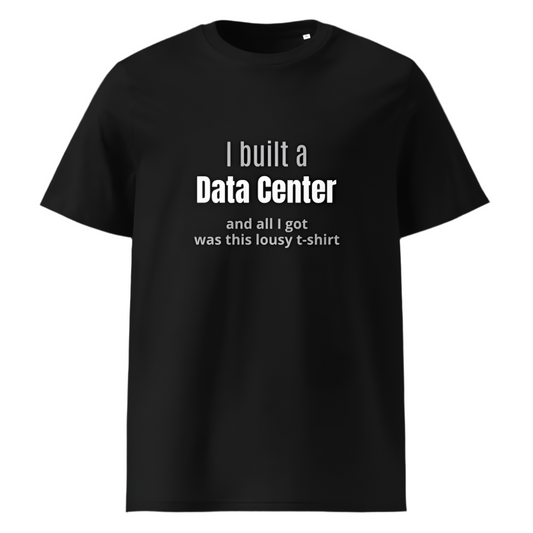 I built a data center T-Shirt